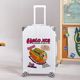 卡通涂鸦行李箱2023新款男20寸旅行箱女学生万向轮直角拉杆密码箱
