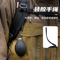 JJC air blow camera cleaning all-in-one dust removal soft mouth protective silicone strong air blow dual air inlet head cleaner