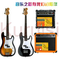 Limited area new Bass electric bass package electric bass set beginner four-string electric bass PB bass