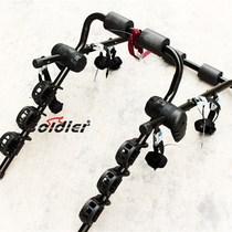 SJ-531 New bicycle rack rear suspension rack luggage rack vehicle rack leather buckle car hanger