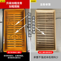 Solid wood heater electric fire bucket household baking foot warmer Hunan energy-saving baking fire box rectangular baking stove basin