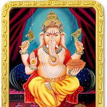 New product customization Elephant Trunk God of Wealth Gawu Box Portable Pocket Small Thangka with Tibetan Scripture Pendant Car Hanging Minerals