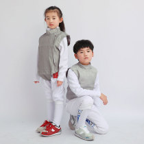 Foil metal clothing adult and childrens fencing clothing fencing equipment can participate in national competitions can be printed