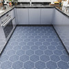Kitchen floor mats non-slip and oil-proof floor mats no-wash wipeable waterproof household carpet pvc stain-resistant mats full customization