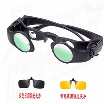 Fishing telescope head-mounted special glasses for floating high-power high-definition magnification professional floating glasses high-definition mirror