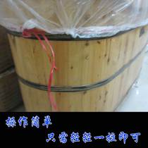 Disposable bathtub bag with rope bath bag bathtub E film cover bathtub bag hotel hotel thickening
