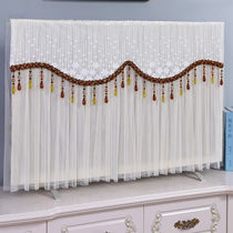 TV dust cover hanging TV cover desktop ultra-thin TV dust cover curved TV cover TV cover