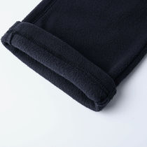 Mens thickened fleece pants plus fleece pants mens sports trousers middle-aged and elderly polar fleece thermal sanitary pants loose cotton