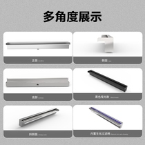 Stainless steel waterfall outlet flow channel flow wall water curtain water feature wall decoration landscape fish pond garden courtyard