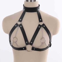 2021 New BDSM Fetish Bondage Collar Body Harness Sex Toys Ad