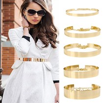 Fashion Western Vintage Belt Sequined Metal BQelt For Women