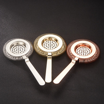 Bar Soul Ice Filter Professional Stainless Steel Bartending Filter Ice Separator Hawthorne Straine Creative Filter