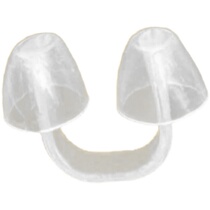 Swimming nose clip waterproof nose clip diving silicone water nose plug choking prevention magic K device childrens adult earplug set rubber cover