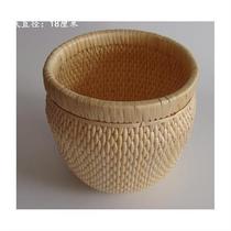 Spot Speed Hair Pure Hand Woven Tipper Grain Processing Utensiles Willow Dogfight Wicker Weave Wicker Hopper Bucket contenant du grain