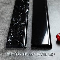 White black marble door cover window sleeve stone skirting foot line tile J foot line full ceramic brick patch foot line ultra