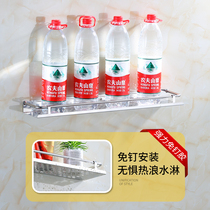 Bathroom sink supplies bathroom single p-layer storage rack storage rack toilet wall wall hanging no punching 2030c