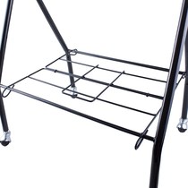 Wheeled saddle rack (two pieces) saddle rack foldable saddle rack K-grade Lodge harness for stables 8503031