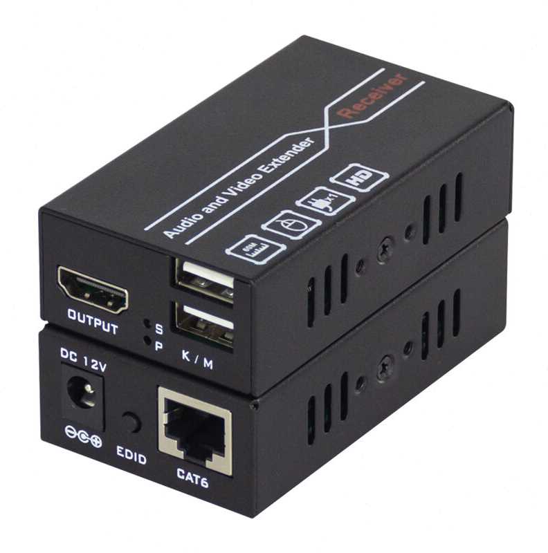 Manufacturer Akas Electronic HDMIKVM Network route Yanx Changer 60 m HDMI high-definition transfer network route RJ45 net-Taobao