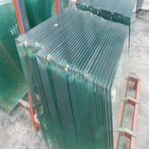 Direct sales of new products tempered laminated glass custom-made sunroom stair guardrails awning glass frosted colored glass