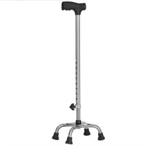 Premium thickened stainless steel four-corner crutches for the elderly telescopic canes four-legged crutches walker series