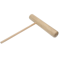 Rosewood hammered glutinous rice cakes wooden pestle wooden hammer large round L-head mallet solid wood stone mortar hammered pepper