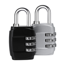 New combination lock padlock suitcase student cabinet door lock F home dormitory travel wire helmet lock fan