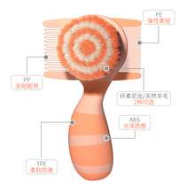 Baby safety comb set soft wool newborn childrens dandruff removal baby girls fetal hair shampoo brush comb
