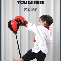 Sufa childrens boxing speed reaction ball sandbag home vertical tumbler sandbag fitness training equipment for boys