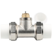 PPR32 straight automatic warm control valve heating sheet radiator regulating valve electric warm control valve electric heating actuator 6 points