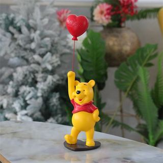 IZ4A大肚子维尼熊摆件客厅家居装饰品玄L关钥匙收纳托盘新居礼品