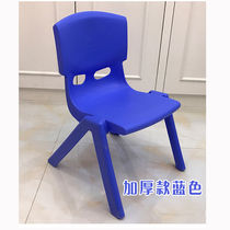 lNew adult backrest small bench childrens bathroom square stool non-slip household chair plastic stool thickened and low