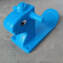Kindergarten animal avatar seesaw plastic seat childrens outdoor community park toy amusement equipment