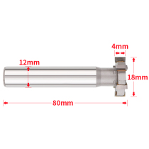 Slot gold TT tungsten steel knife hard-shaped new slot tT whole milling plate-shaped washable fit d knife milling quality milling cutter