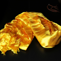 Spot Tibetan Buddhist utensils and supplies exquisite 4 rows of hidden flowers eight auspicious silk Hada Tibetan and Mongolian ethnic products