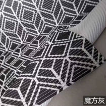 Beifote PVC foam anti-slip mat long non-slip water-proof and oil-absorbent foot mat Caiyun 65cm (width