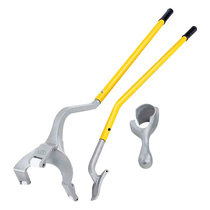 Large vehicle vacuum tire removal tool large rake three-piece set auto maintenance C auto repair equipment mobile tire removal tire replacement tire repair tool