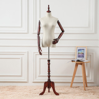 Clothing store model props female j half-length mannequin korean version women's clothing store display stand full body wedding dress model stand