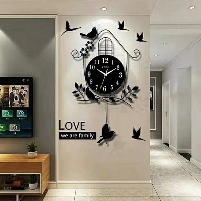 Sufa European-style clock decoration wall clock living room c