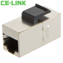 CE-LINK 1k713 RJ45 network cable connector network dual-pass head straight-through head module Category 5e 6