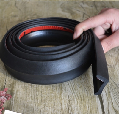 Rubber electric door garage door bottom seal strip water strip door flap waterproof kitchen windproof door strip rubber lifting