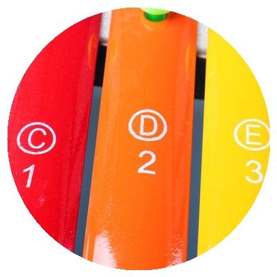 Tianyi 15-tone aluminum plate hand-knocked xylophone small carillon professional percussion childrens baby music kindergarten