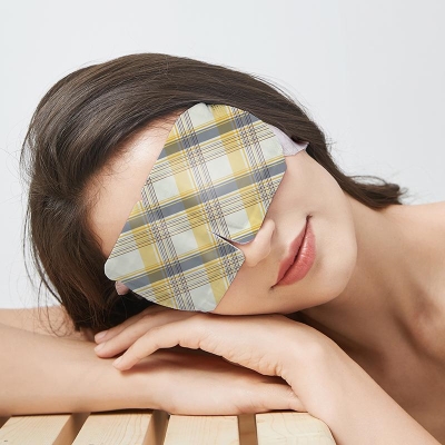 Steam hot compress blindfold sleep fever heating eye relief Eye Fatigue 10 sheet boxes zfb