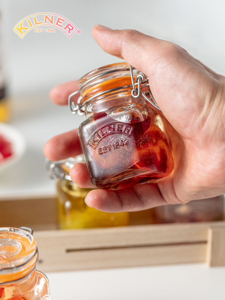 British kilner bubble wine bottle mini homemade fruit wine repackaged glass bottle food grade lead-free sealed small jar
