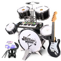 New childrens drum set toys for beginners baby boys and girls oversized percussion instrument drum piano 3-