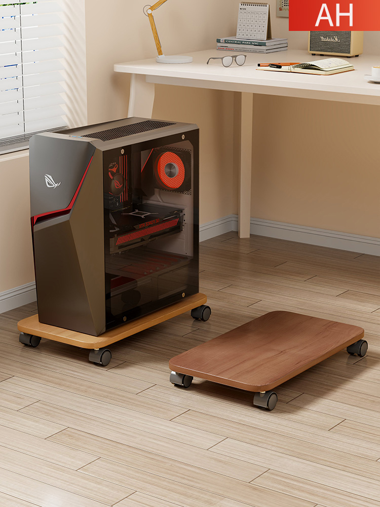 Main chassis bracket floor-standing office home under the table universal desktop computer chassis removable height storage rack