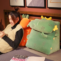 Headboard Neck Pillow Triangle Back Cushion Close To Pillow Large Backrest Girl Bedroom Bed With Pillow Floating Window Tatami Can Be Torn Down