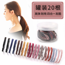 Hongjin Korean hipster 20 canned hair rope tie hair head rope adult simple Hairband headwear jewelry women