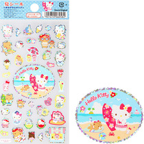 Spot Japan HELLO KITTY Cat melody summer waterproof hand account notepad sticker sticky paper