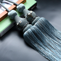Modern minimalist curtain hanging ball curtain buckle curtain strap European style tassel ball curtain accessories accessories