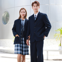  Shenzhen school uniform Middle school uniform dress suit Junior high school dress jacket spring and autumn high school school uniform pants winter suit